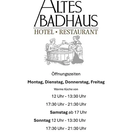 Restaurant Altes Badhaus 3* إبرباخ